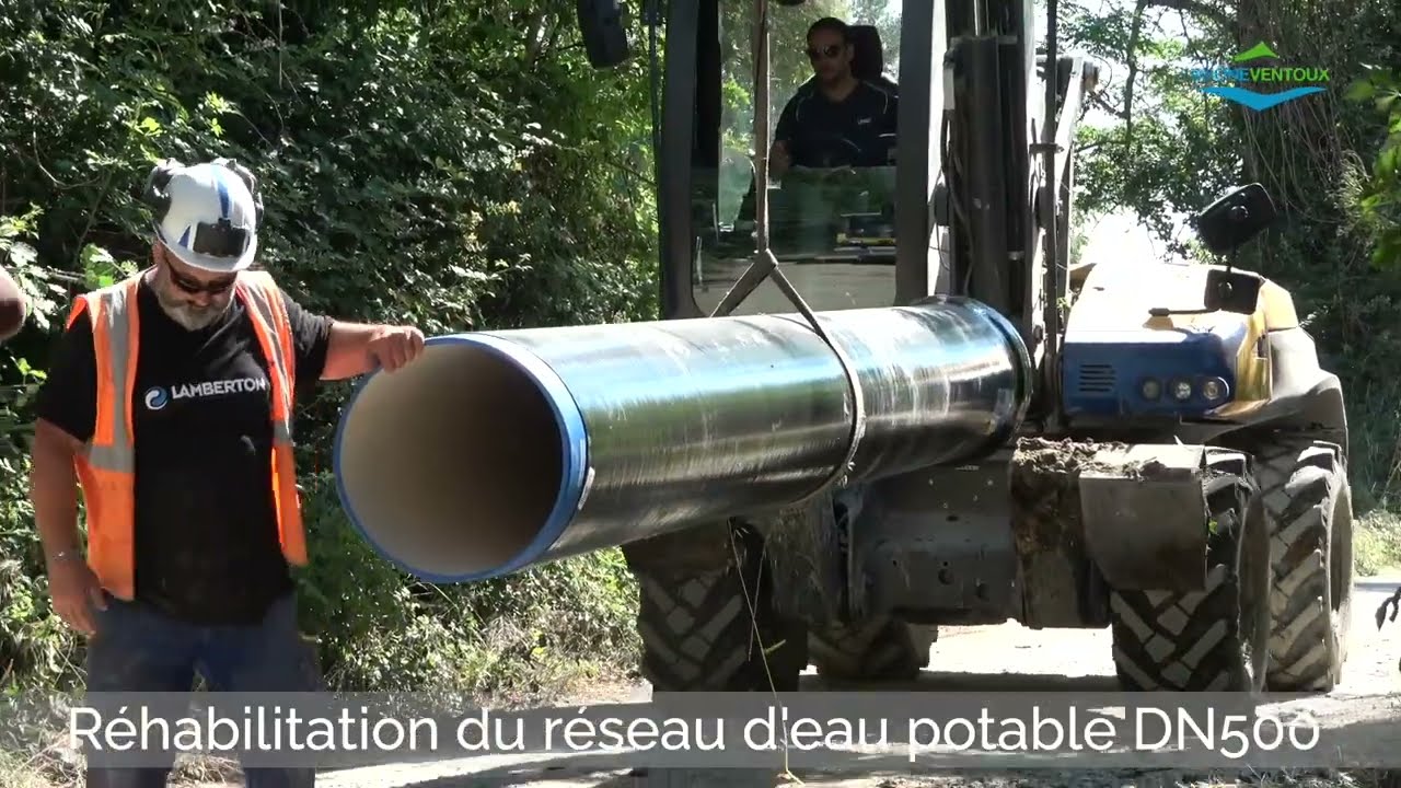 RAMPA TRAVAUX PUBLICS - Travaux d’adduction d’eau potable - Rhône Ventoux