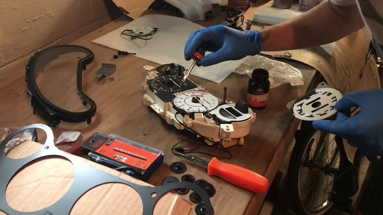 Honda Del Sol Project Part 3 Glow Gauges