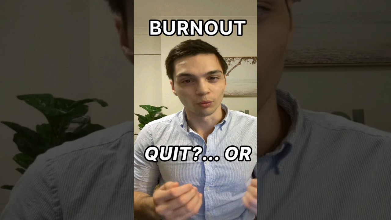 Psychologist Explains Burnout + Solution
