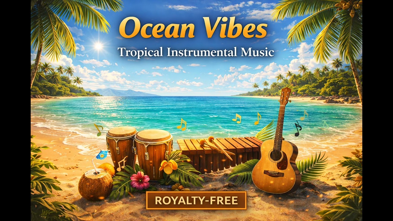 Ocean Vibes – Tropical Instrumental Music | Chill Beach & Summer Feel | Royalty-Free