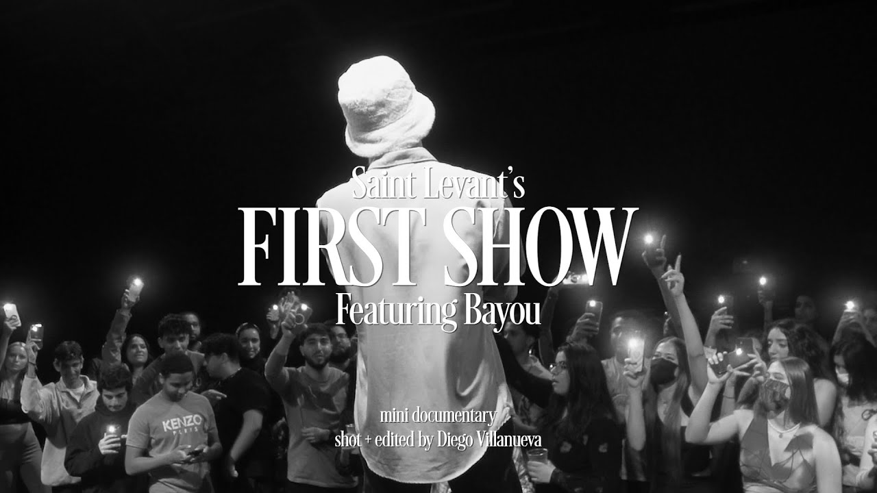 Saint Levant's First Show Ft. Bayou | Mini Documentary