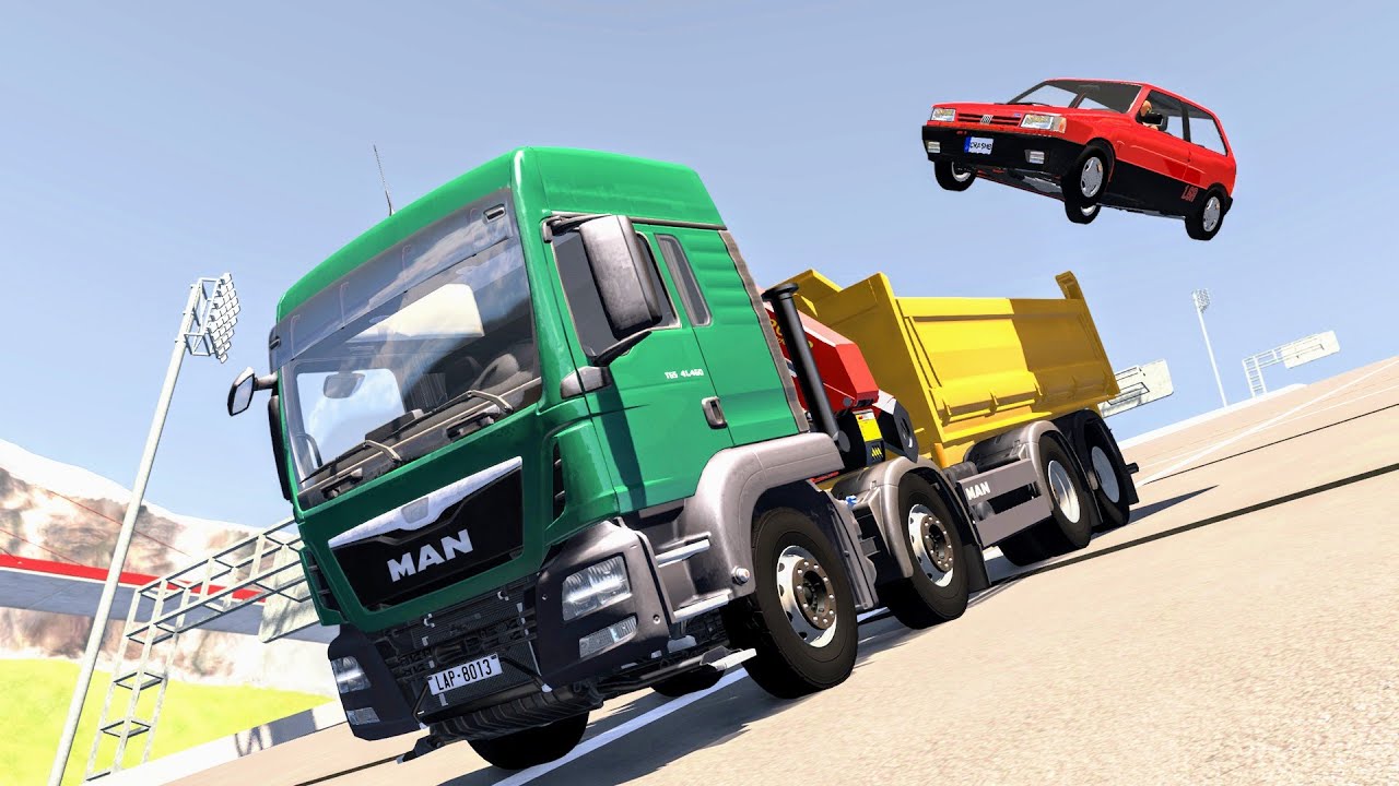 Crazy Jumps #10 &ndash; BeamNG Drive Crashes | CrashBoomPunk