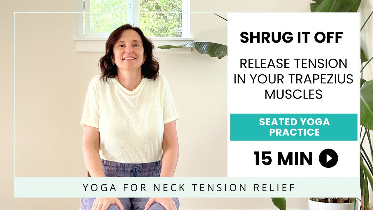 Shrug It Off: Release tension in your trapezius muscles