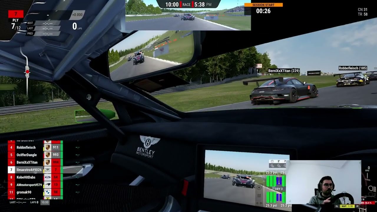 Rookie races for the 1st time in Nürburgring circuit