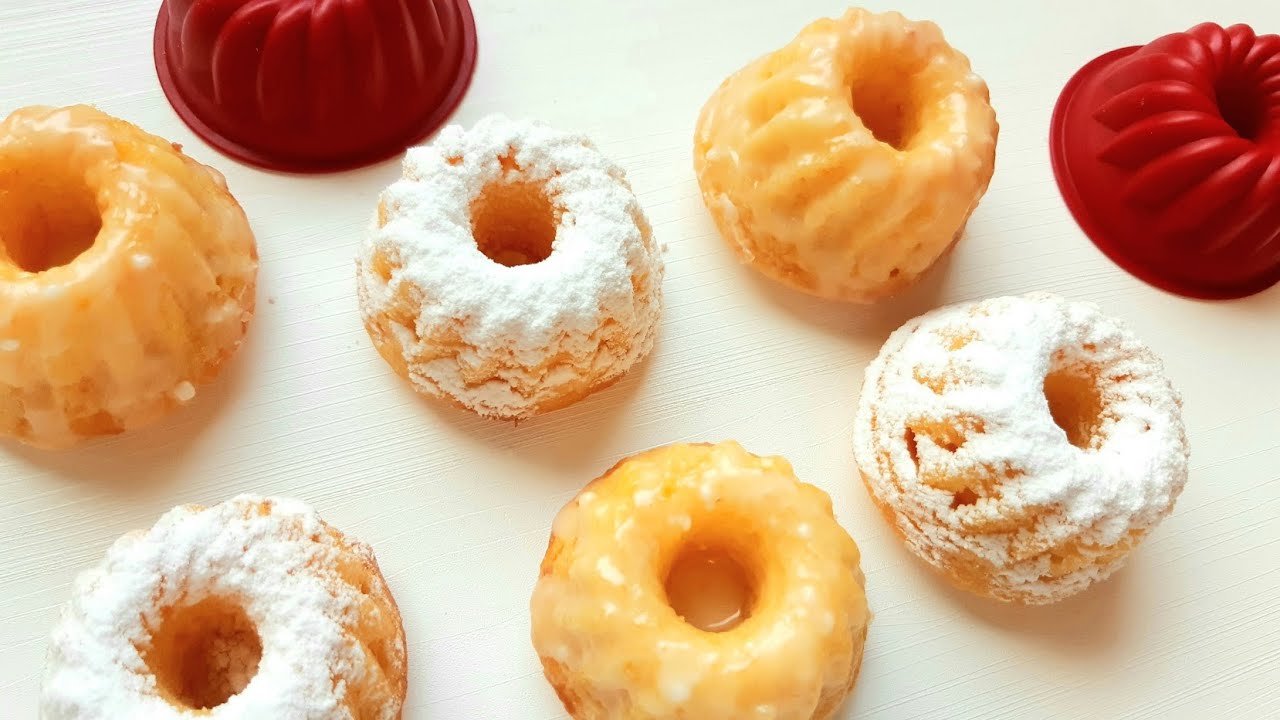 Super Moist Mini Orange Bundt Cakes