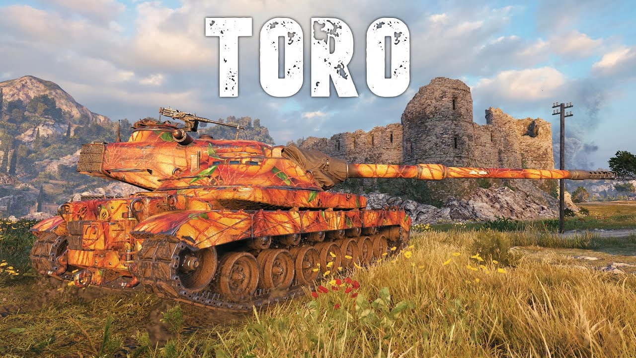 World of Tanks Toro - 10 Kills - Only 36 HP Left – But I Soloed 2 Full-HP Tanks!