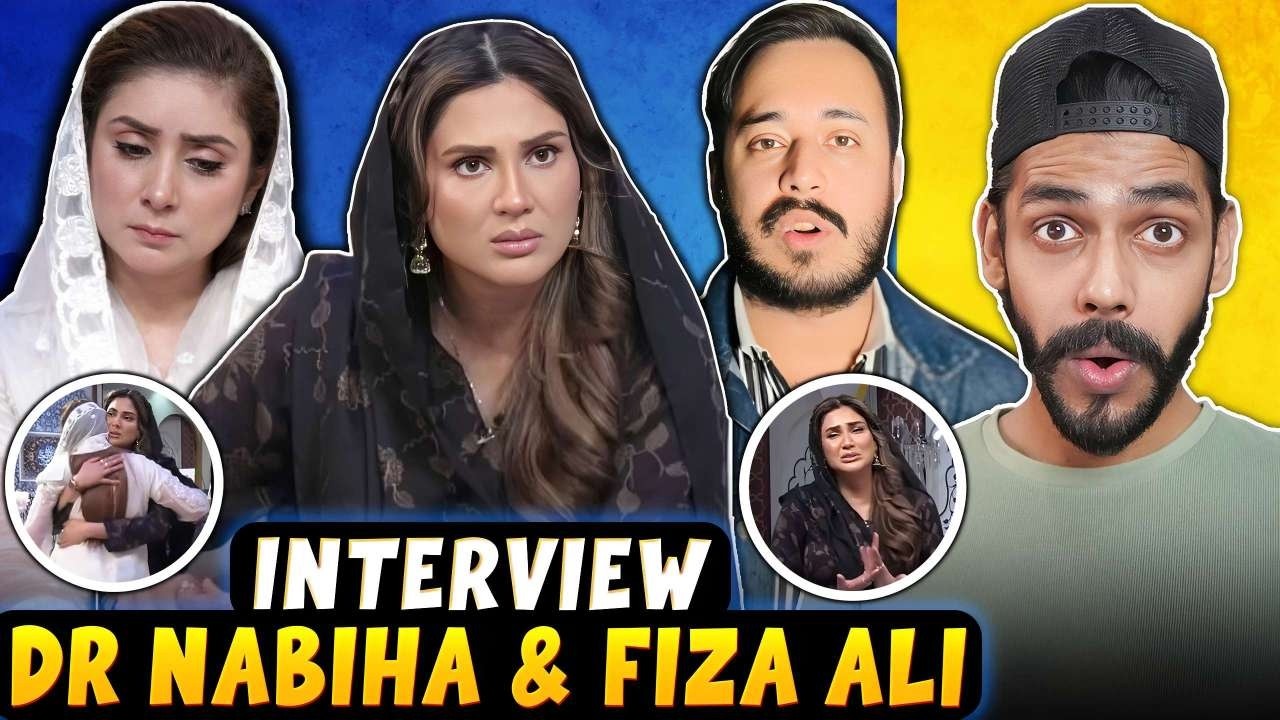 FIZA ALI FINAL BOSS OF OVER ACTING | Dr Nabiha & Fiza Ali Interview !