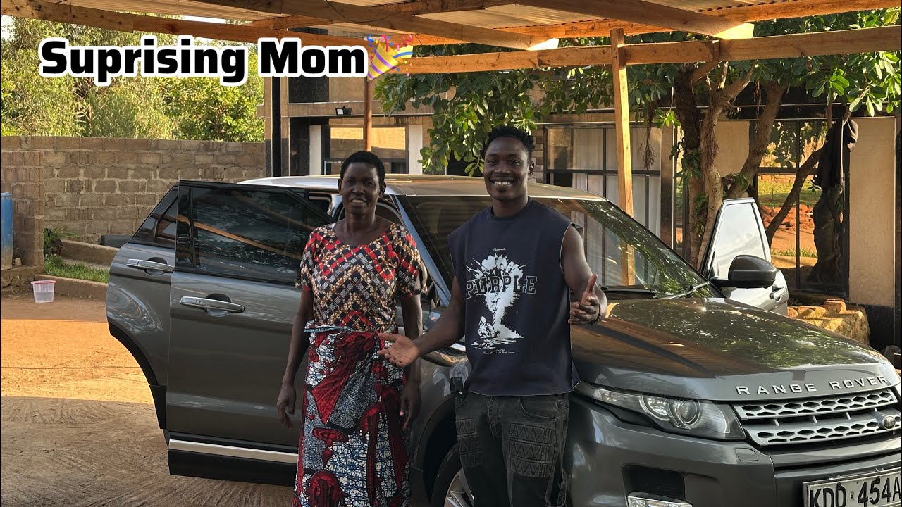 Невероятно!!…….СЮРПРИЗ❤️ Моя мама впервые с моим новым Range Rover