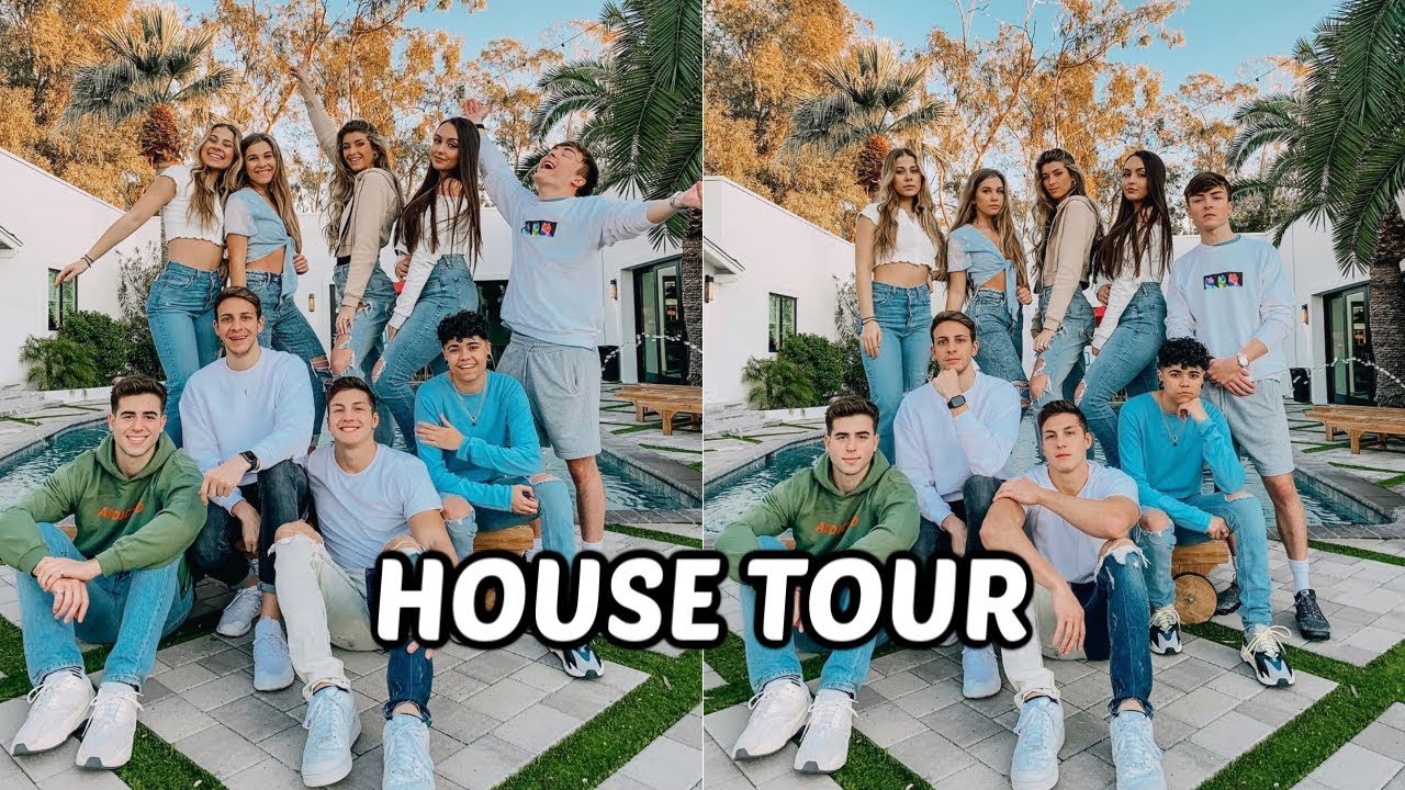 THE YOUTUBER COUPLES RETREAT HOUSE TOUR!