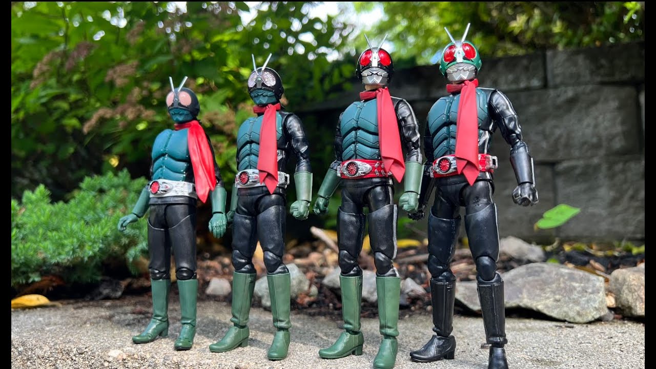 Shin KamenRider 2+1 Bandai Figurise Standard DIY modified