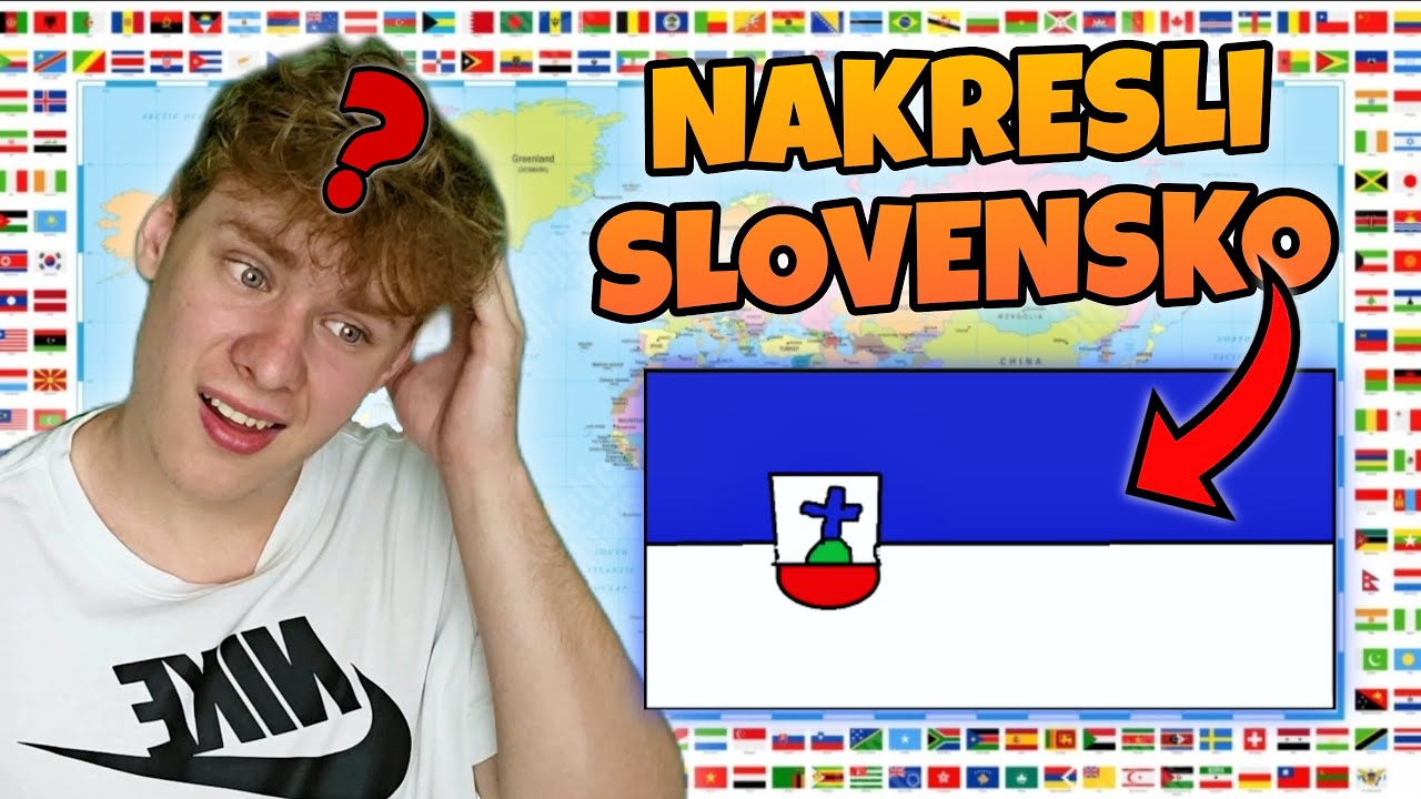 PADLO SLOVENSKO, ale...🙃 Kreslím Vlajky Zpaměti pt.3🔥