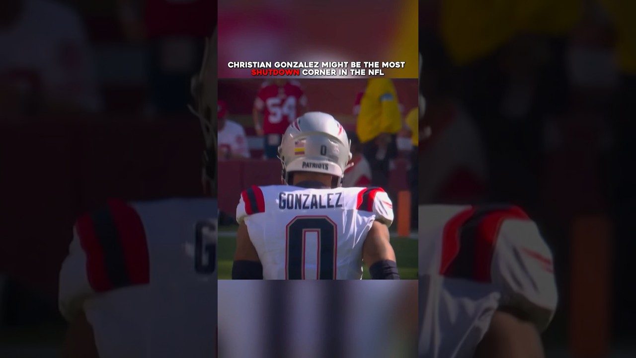 Christian Gonzalez might be the most SHUTDOWN corner in the NFL. #nfl #christiangonzalez