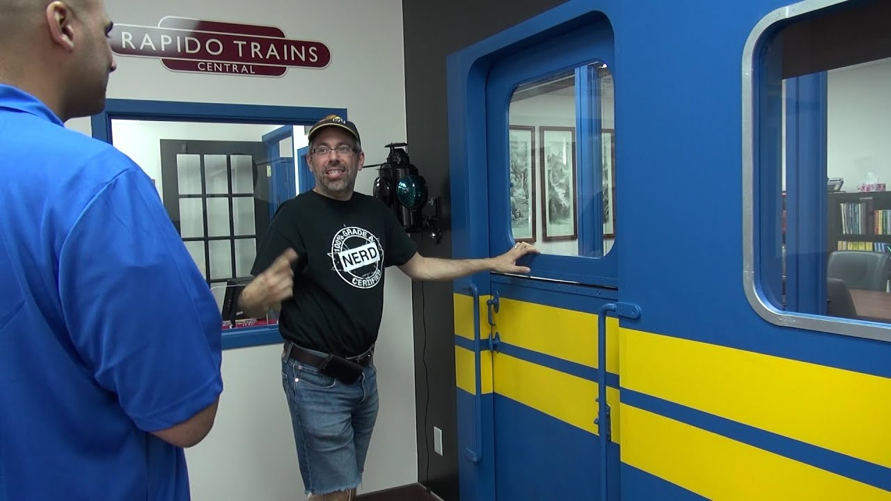 Behind the Scenes @ Rapido Trains, Jason's Train in the basement & more!