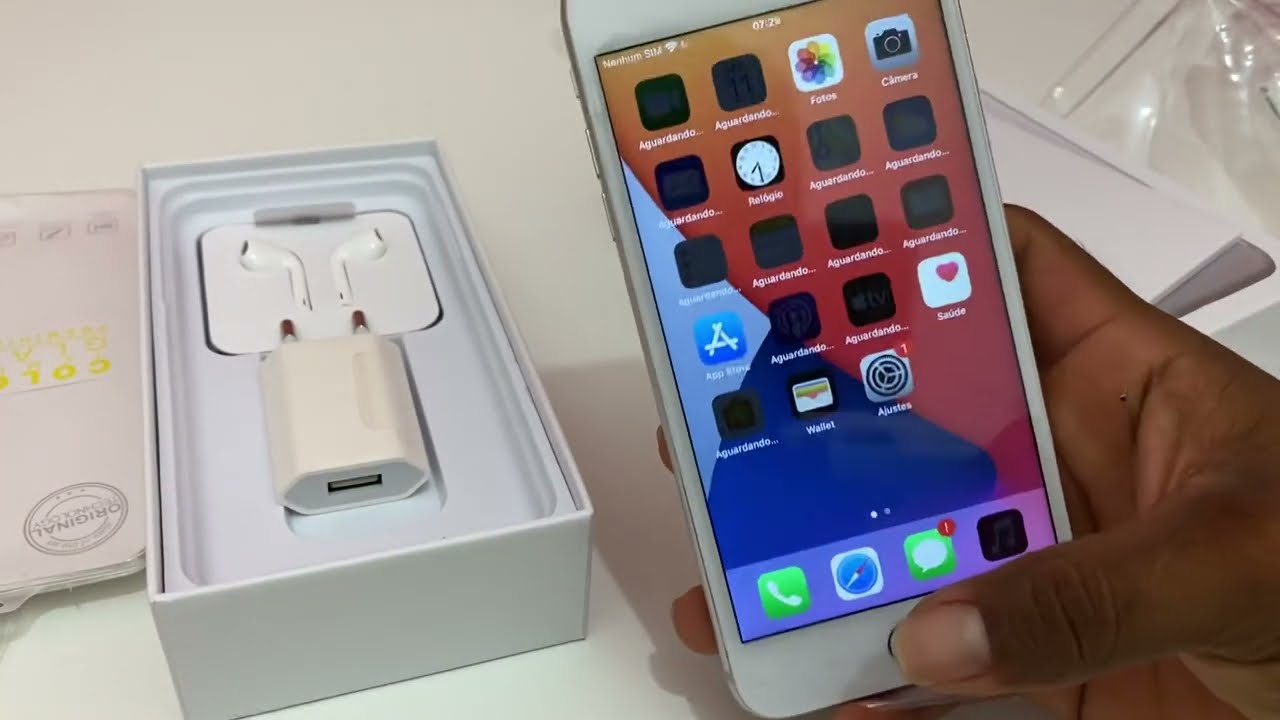 Unboxing do iPhone 7 Plus| perfeito🤩