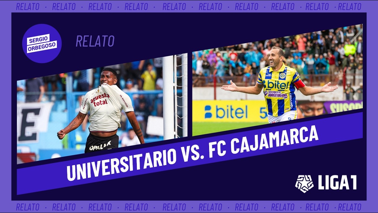 REACCIÓN #ENVIVO: #UNIVERSITARIO VS. #FCCAJAMARCA / RELATO Y AUDIO ORIGINAL