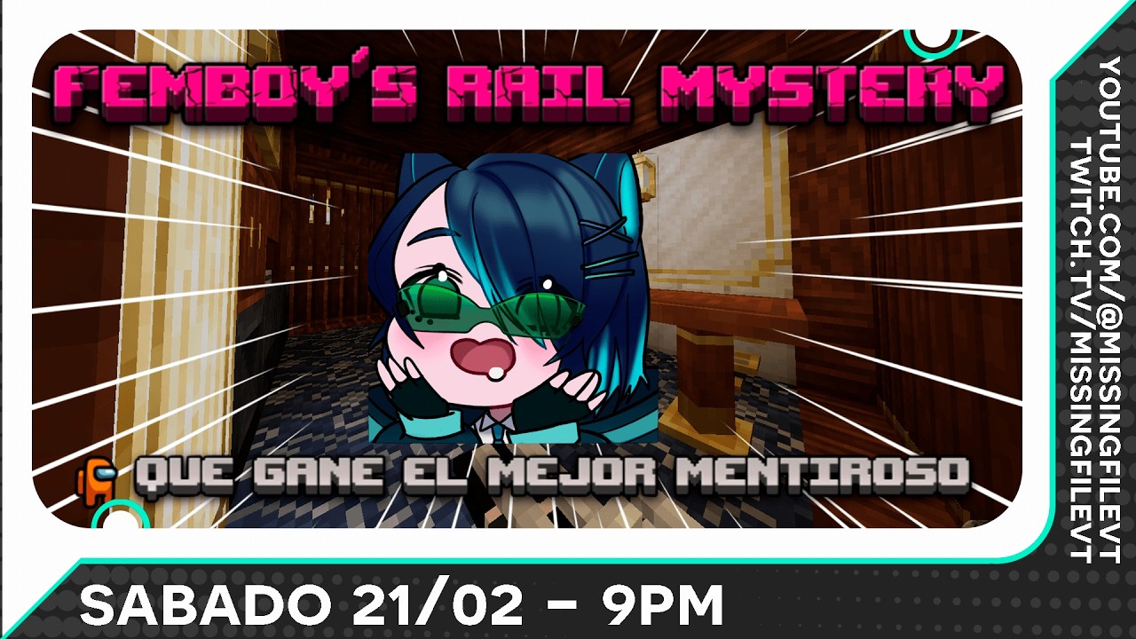 Charlita & Evento | Minecraft: Femboy's Rail Mistery | #MikaWinters