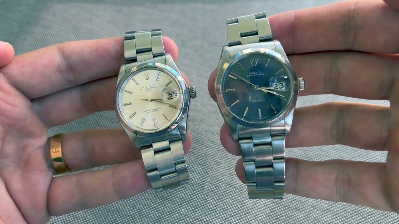 Cheap Vintage Rolex Watches - Rolex Oyster Perpetual Date 1500 & Rolex Oysterdate Precision 6694