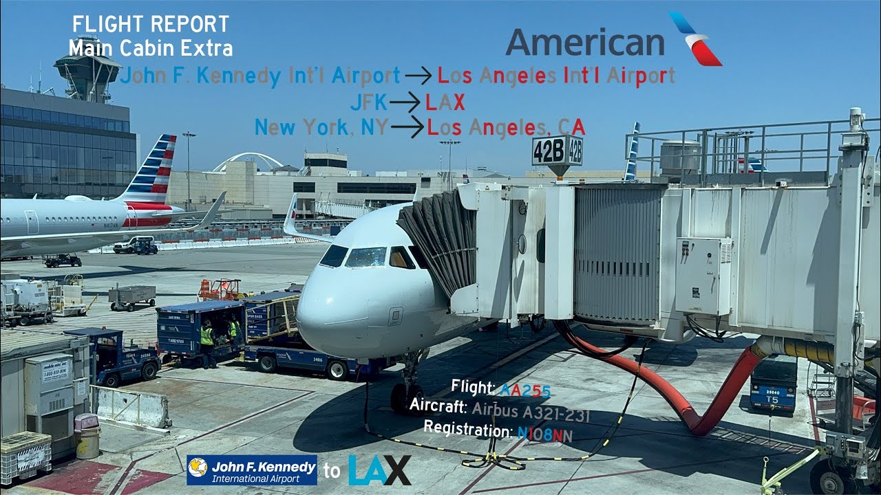 FLIGHT REPORT | American (AA255) | New York-Kennedy to Los Angeles | Airbus A321-231 | MCE