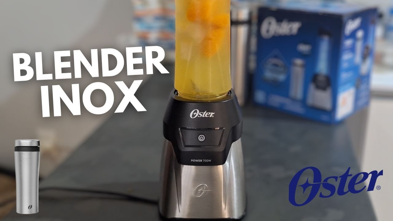 TESTEI O BLENDER POWER INOX OSTER COM 2 JARRAS TO GO | VALE A PENA? REVIEW COMPLETO COM TESTES 🔥💥