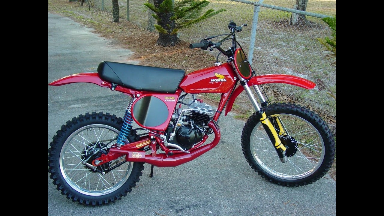 1976 Honda Elsinore CR125 FMF Racer Restoration