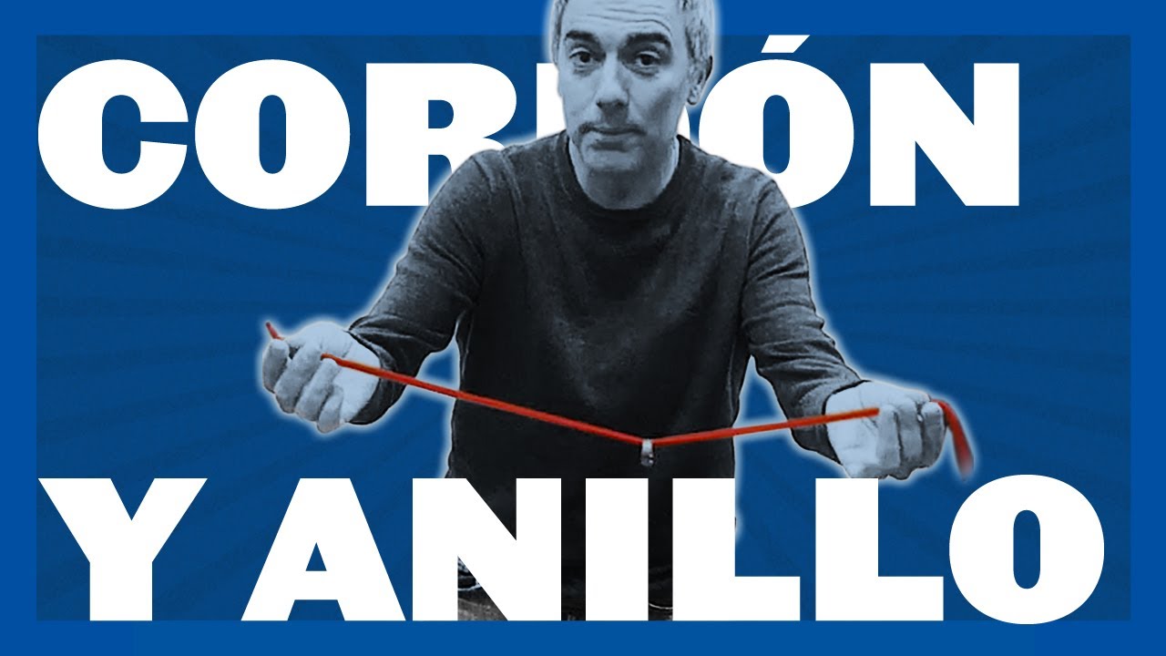 MAGIA MUY VISUAL CON UN CORDÓN Y UNA ANILLO
