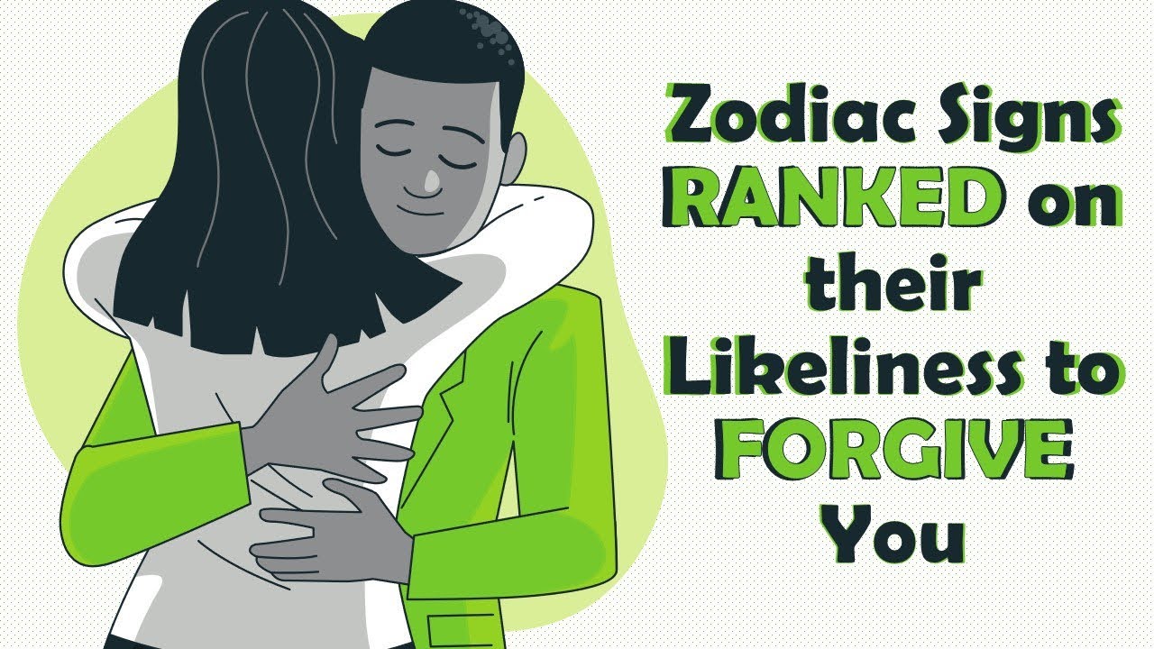 Zodiac Signs Ranked on their  Likeliness to FORGIVE You