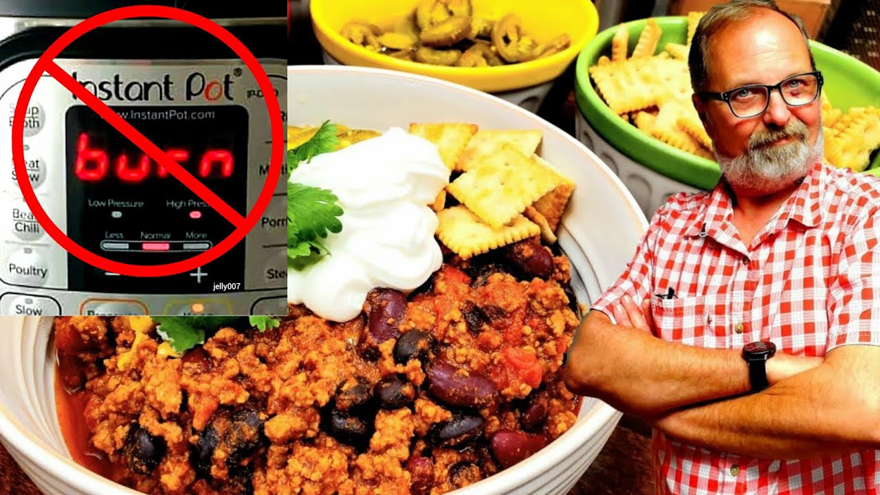NO FAIL | NO BURN Thick CHILI Ninja Foodi or Instant Pot - Pot in Pot BEST CHILI I'VE EVER ATE !!!