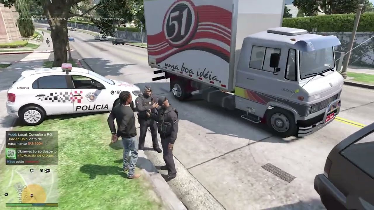 TAVA MUITO APRESSADO GTA 5 POLICIAL