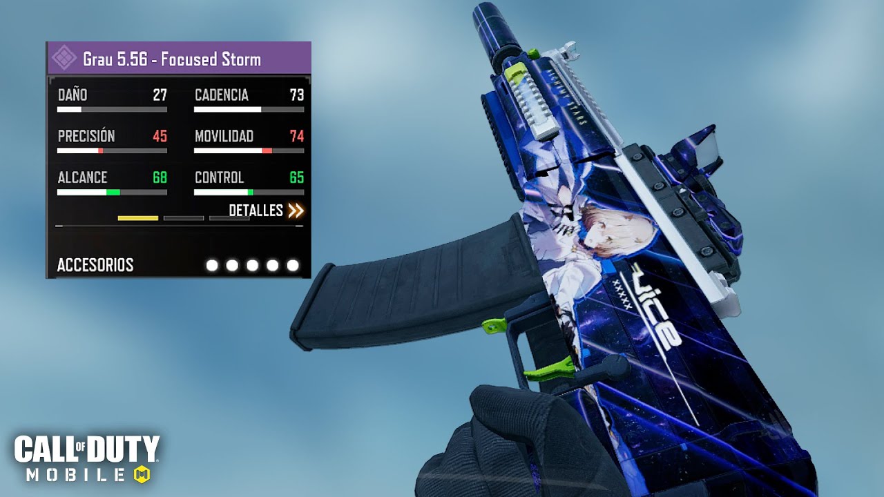Asi es la MEJOR CLASE de la GRAU 5.56 en COD MOBILE para ROMPER el META