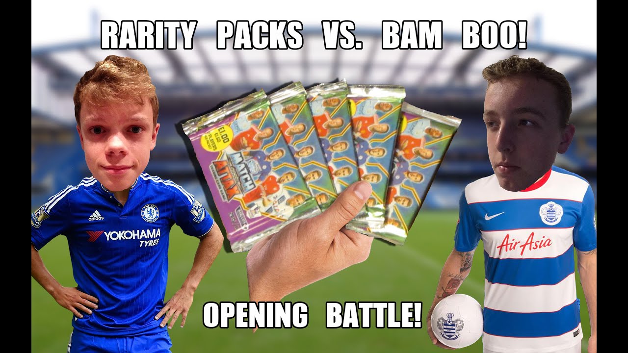 RARITY PACKS vs. Bam Boo! Match Attax 2015/16