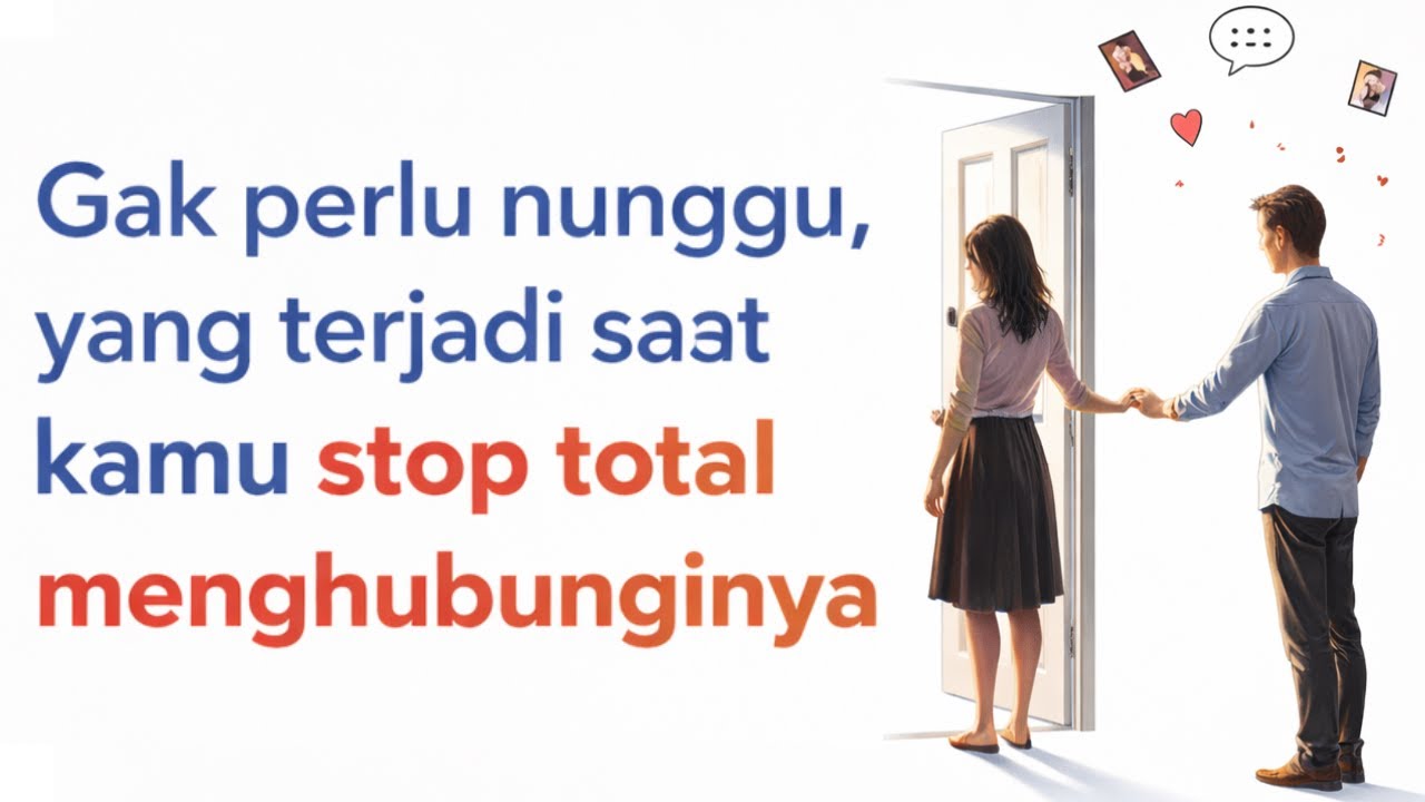 Saat kalian tidak saling menghubungi.