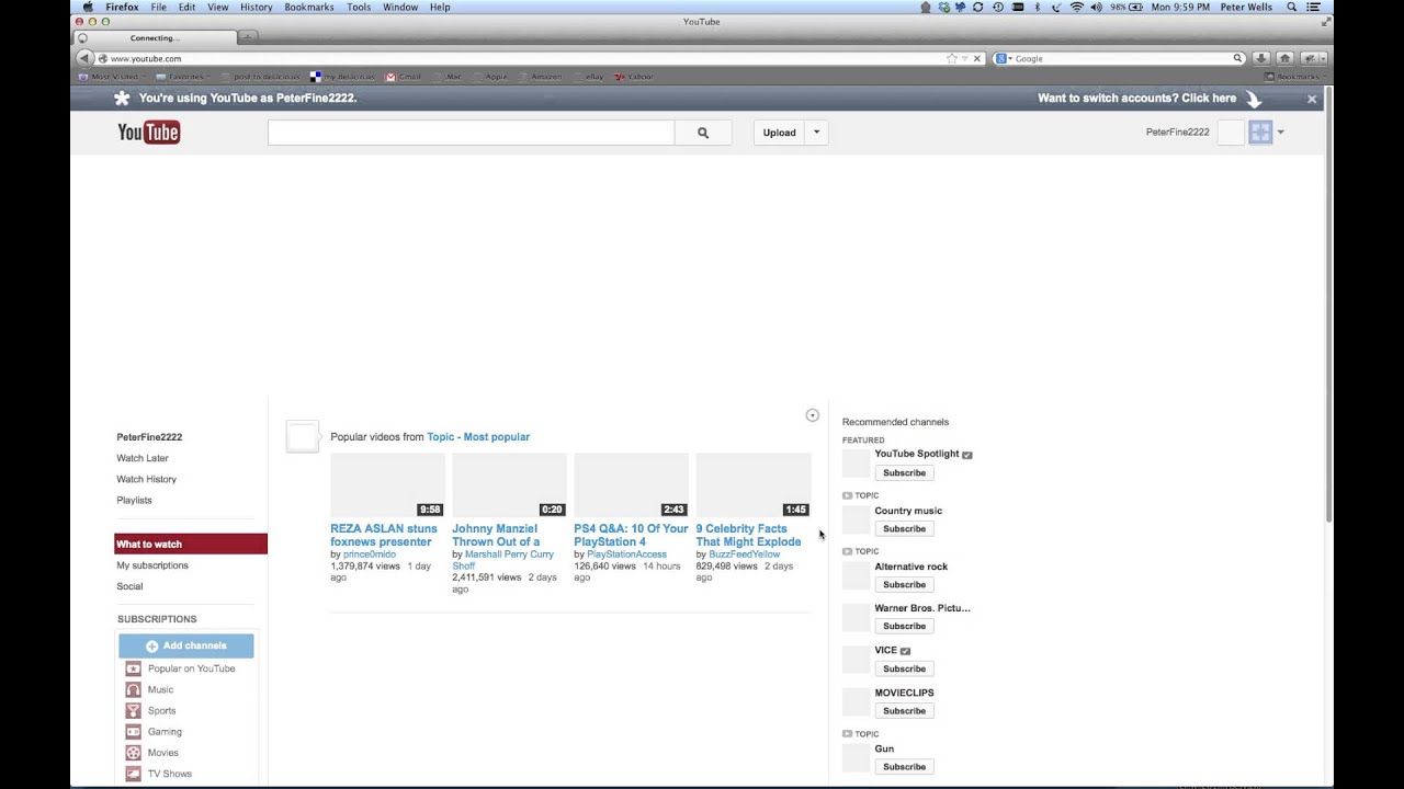 How To Link Your YouTube Channel to Audiam