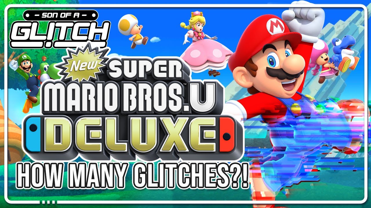 Новые глюки Super Mario Bros U Deluxe — Сын глюка