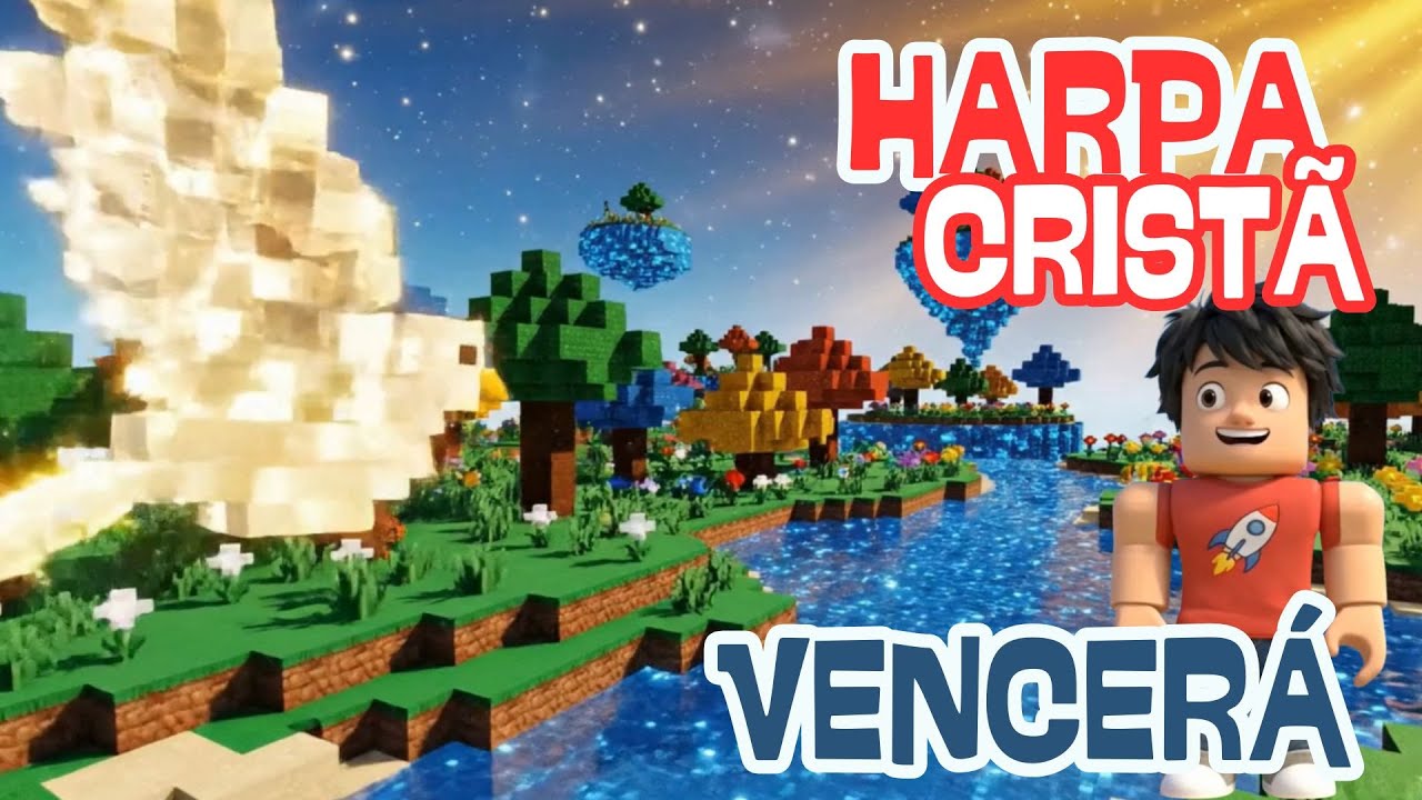 Vencerá | Hino Harpa Cristã | Design Roblox | Versão Infantil | Música Cristã Infantil