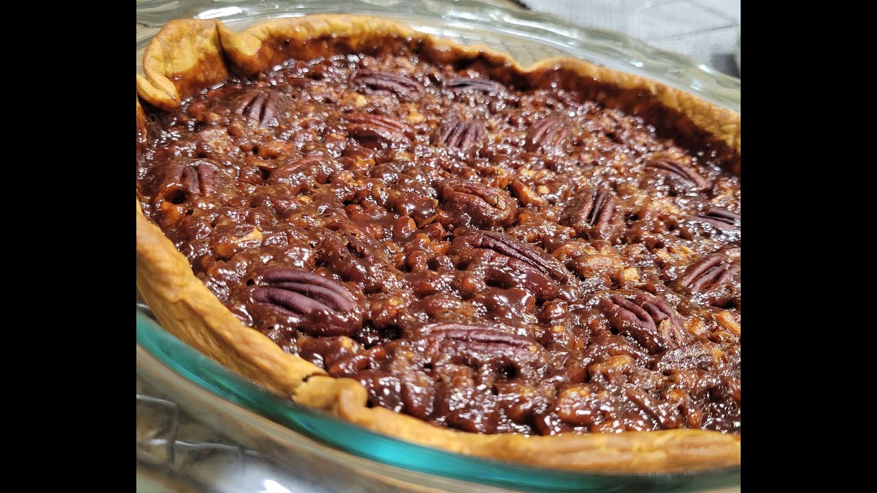Chocolate Bourbon Pecan Pie