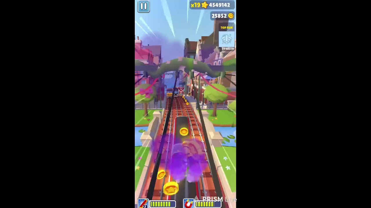 Impossible 🤑 Subway Surf High Score Achieved #shorts #gaming #shortslive shortsfeed