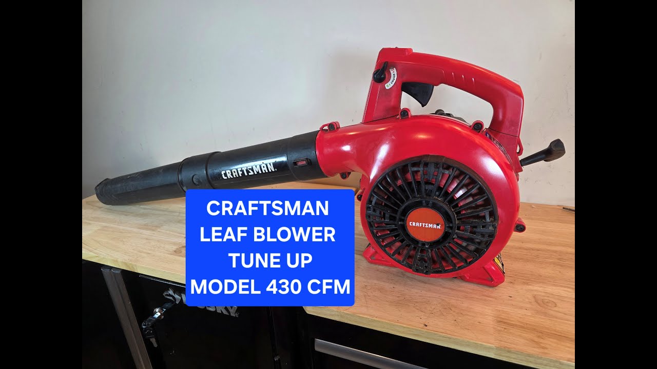 Техническое обслуживание воздуходувки Craftsman Model 430 CFM