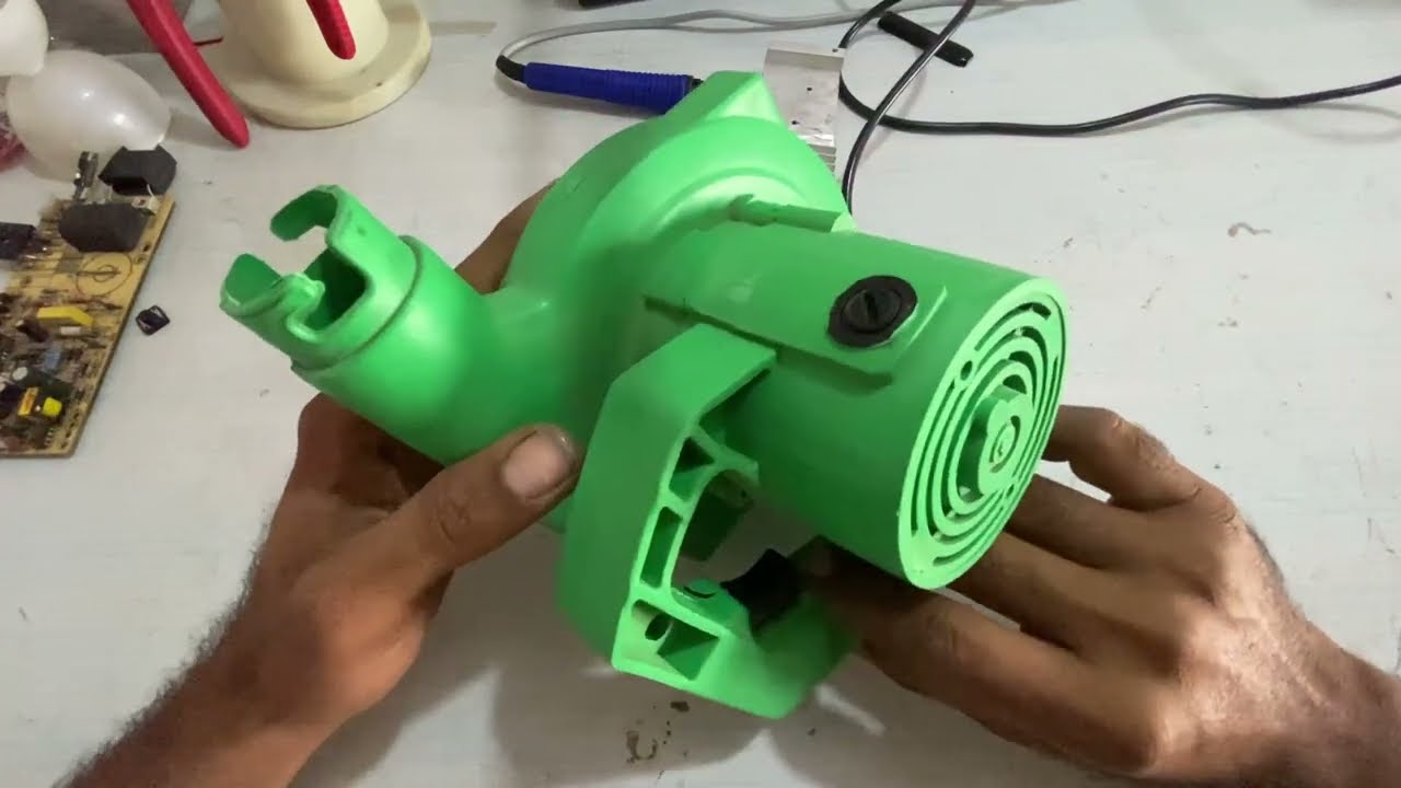 how to chenge carbon brush ? | kharab air blower ko sahi kese kare |