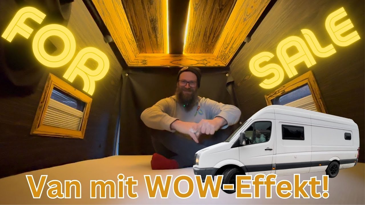Van mit WOW-Effekt zu verkaufen - die Campervanausbauer aus dem Erzgebirge #vanlife #forsale