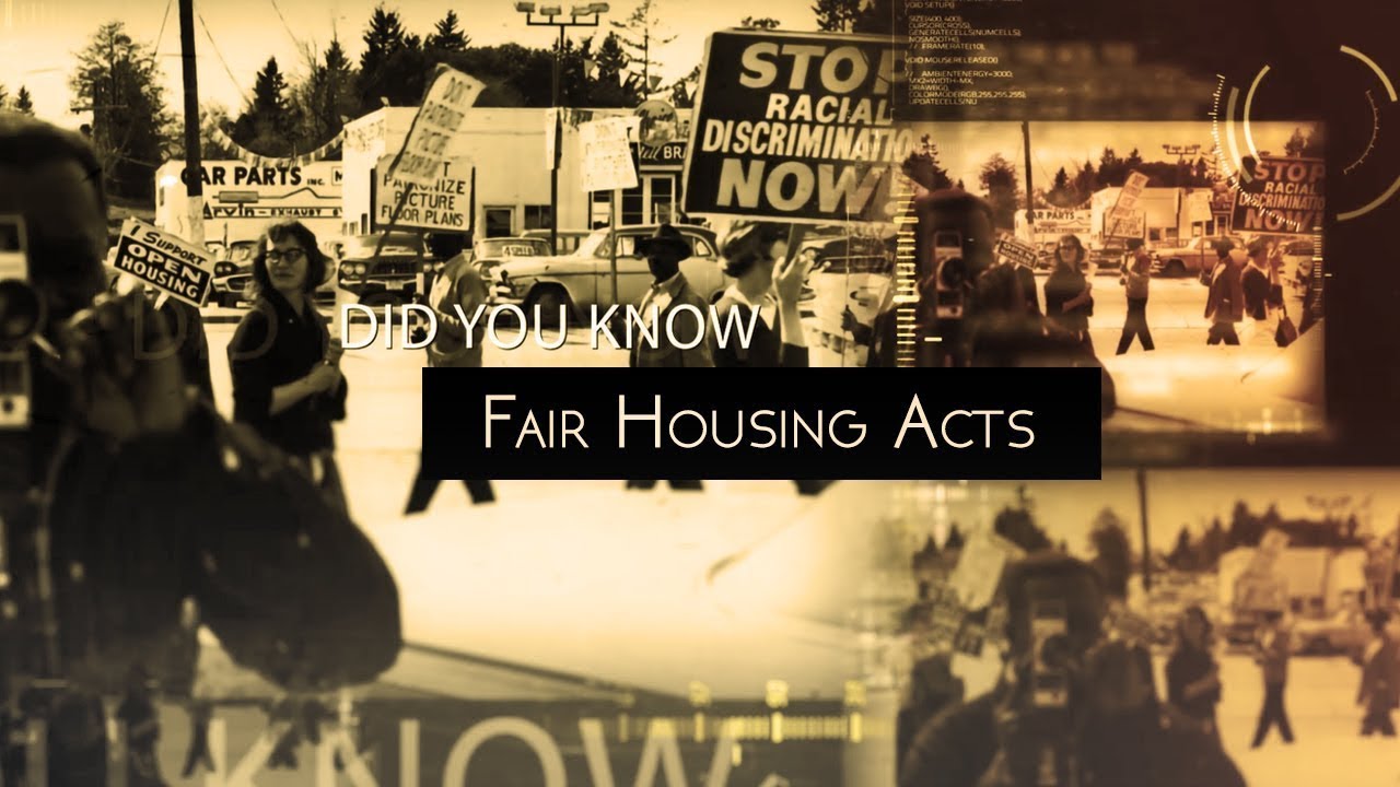 Did You Know: Fair Housing Acts