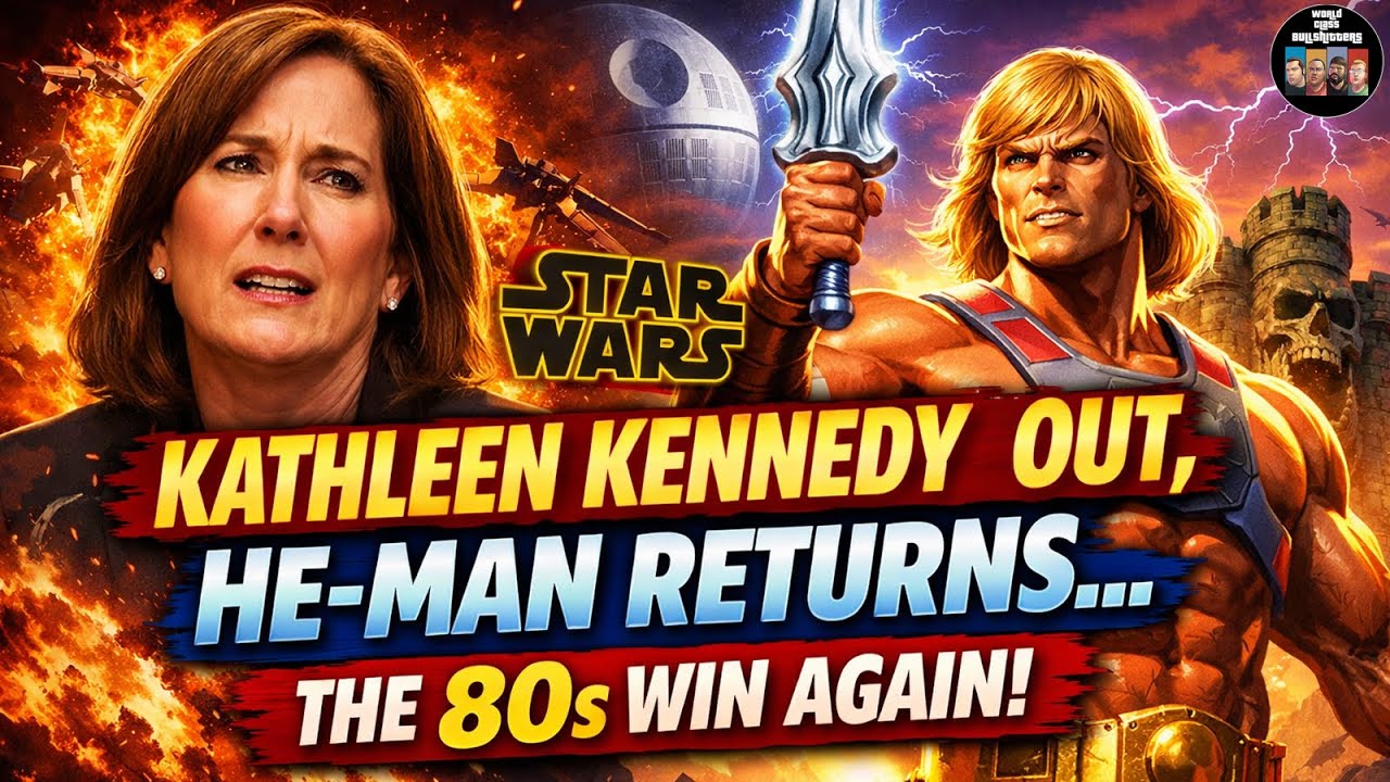 Kathleen Kennedy Out, He-Man In — The 80s Win