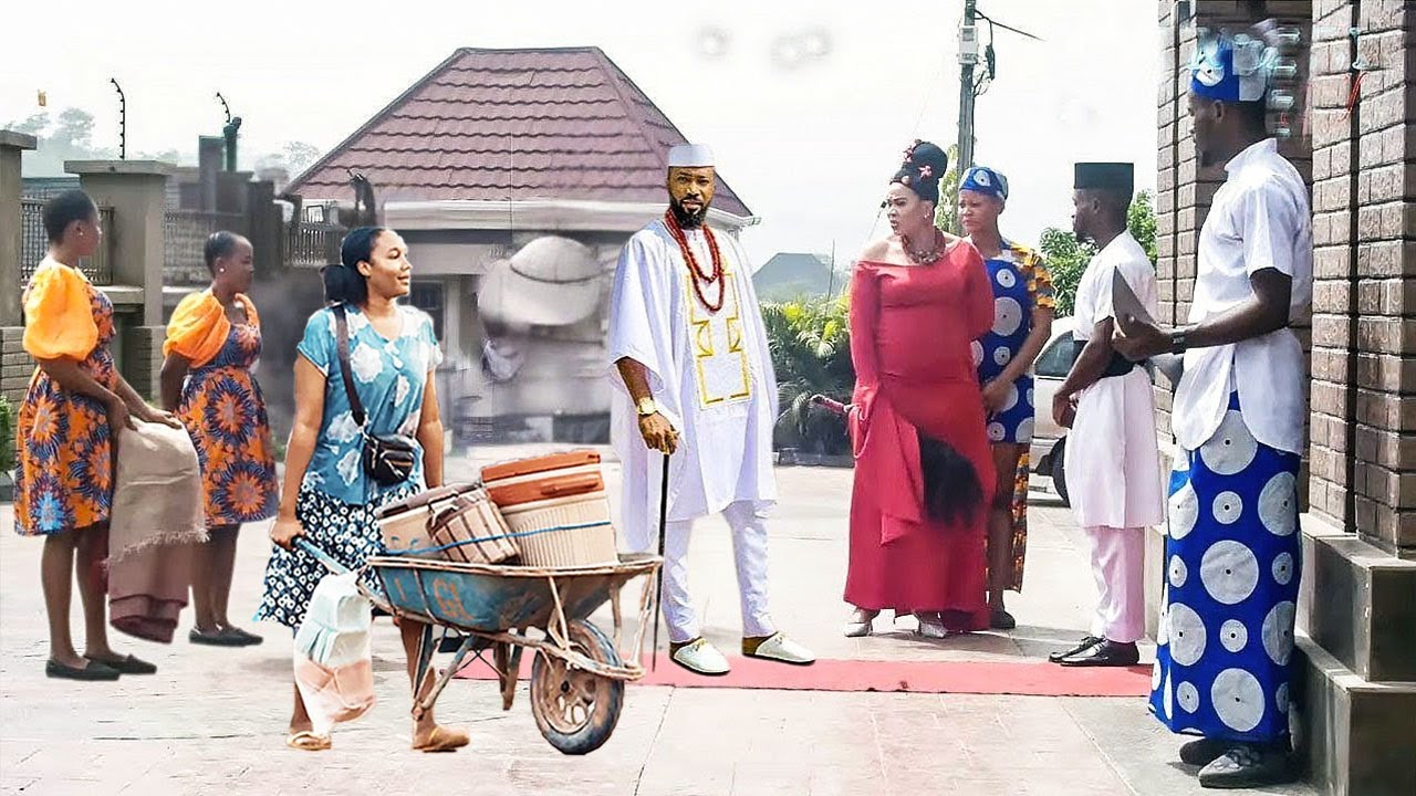 On His Return From Abroad The Prince Fell In Love At First Sight With A Food Seller |Nigerian Movie