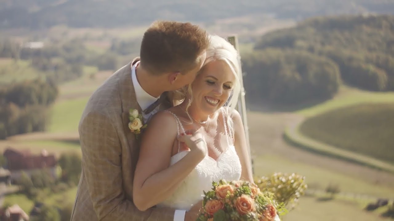 Weingut Harkamp romantische Hochzeit im Weingarten
