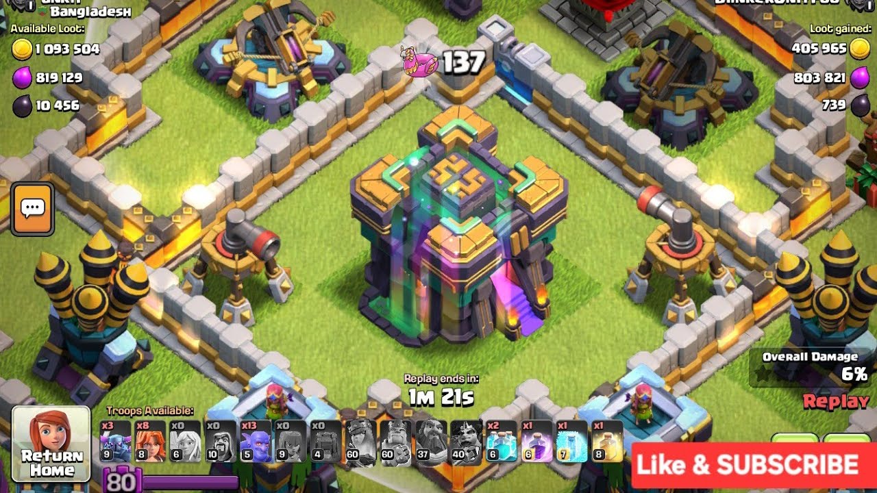 TH14 Base OP Defense! Only 64% Destroyed ,1 start get😱 | Clash of Clans 2025 | @xGamerAnkit