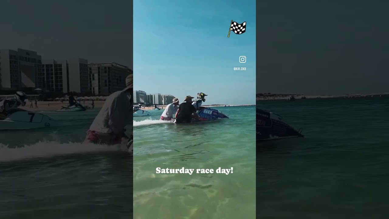 Intense start!🏁#uae  #racing #redbull #yamaha #sharjahmarine #uaemsf