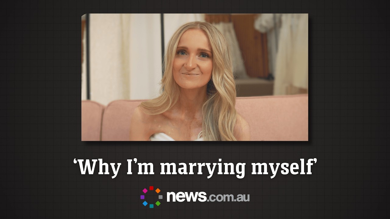 Heartbreaking story behind young Aussie bride's 'wedding'