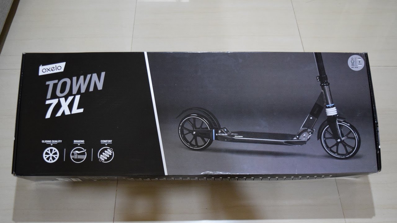 Распаковка и сборка самоката Oxelo Town 7 XL