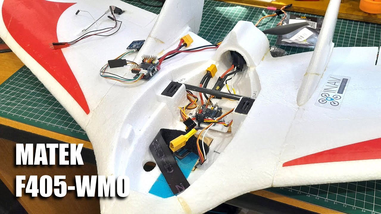 Плата управления полетом Matek F405-WMO