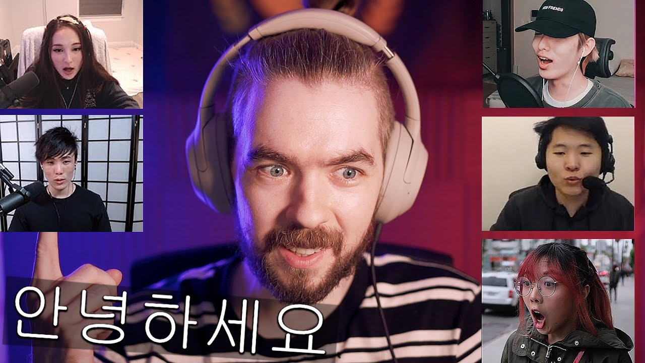 Jacksepticeye Speaks FLUENT Korean and SHOCKS OTHER STREAMERS