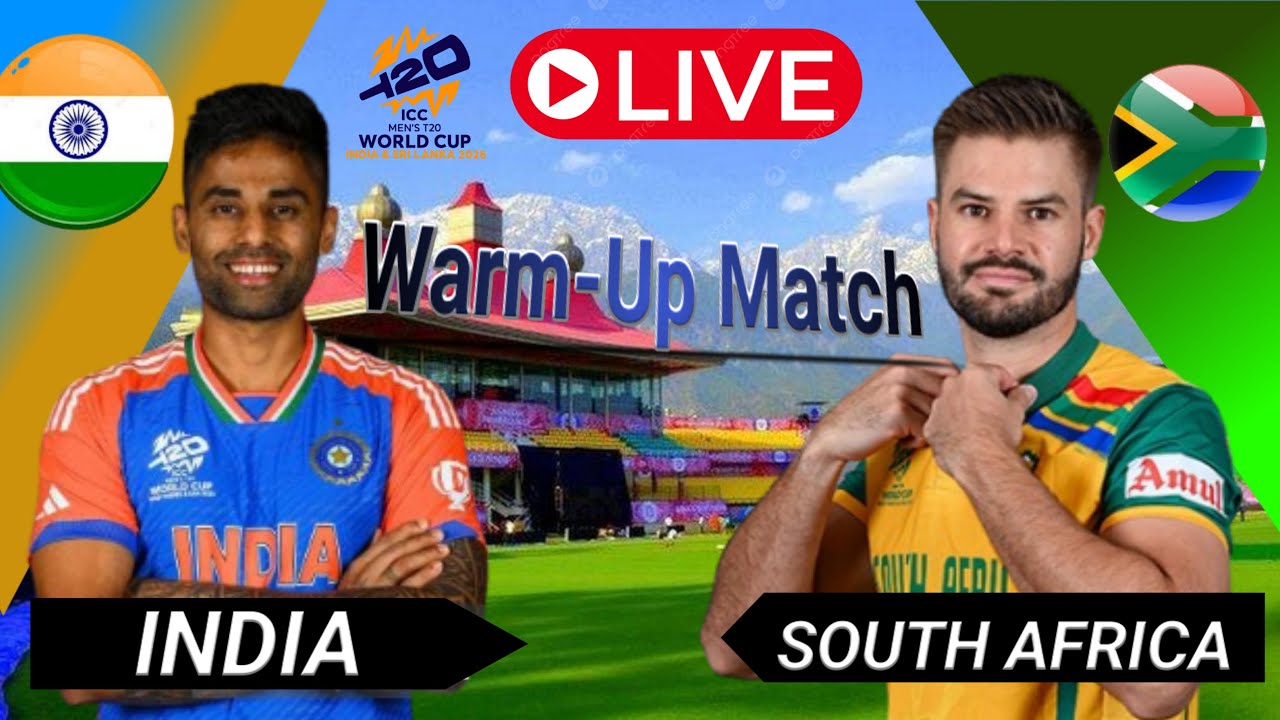 Hogya Suruat ! Start OF T20I World Cup 2026 ! Warm-up Match Ind VS Sa !